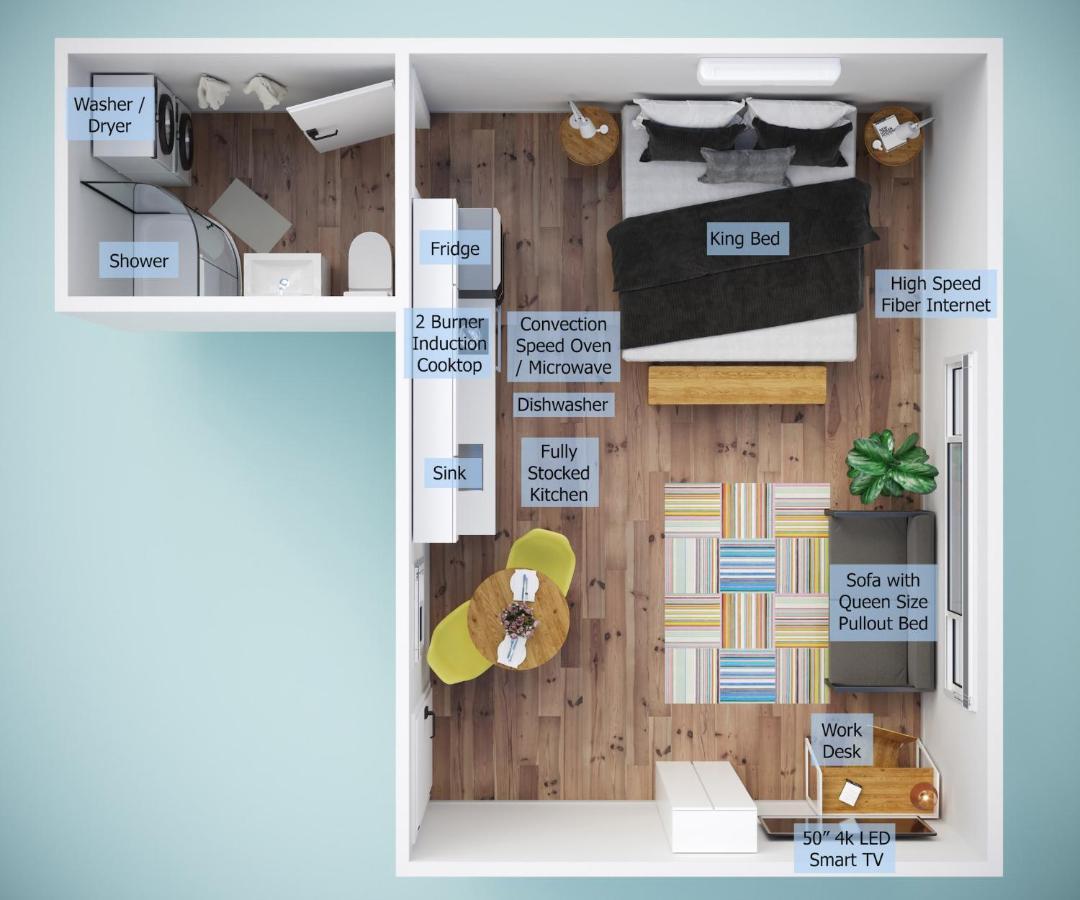 Silicon Valley Stay Apartments Сан-Карлос Екстер'єр фото